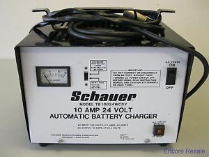 Schauer TB10024WCDV 24 Volt 10 Amp Battery Charger Wheelchair Golf Cart