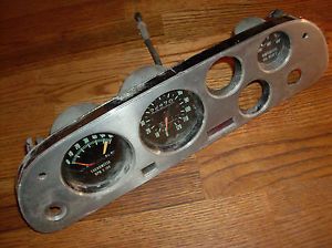 Corvair Spyder Dasboard Dash Tachometer Guages Custom Rat Rod 62 64 Speedometer