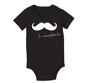 Le Mustache Maternity Newborn Baby Boy Girl Clothes Shirt New Infant Baby E221