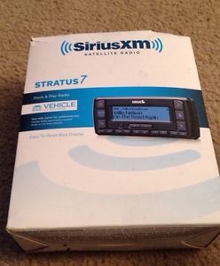 New Sirius XM Stratus 7 SSV7V1 Satellite Radio Receiver with Vehicle Kit