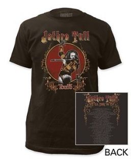 New Authentic Mens Jethro Tull 1975 Tour Tee Shirt CLEARANCE Size XL