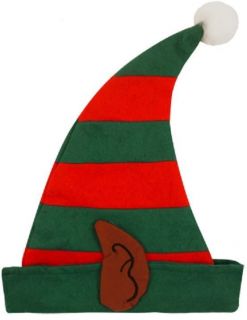 Elf Ears Hat Adult Child Size Christmas Secret Santa Fancy Dress Costume