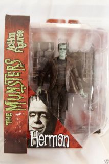 The Munsters Diamond Select Herman Action Figure w Electric Chair Piece