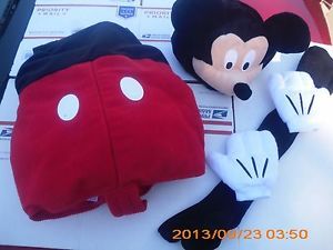 Toddler Boy Girl Disney Mickey Mouse Halloween Costume 2T 5 Pieces