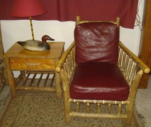 Old Hickory Furniture Living Room Chair Rustic Log Cabin