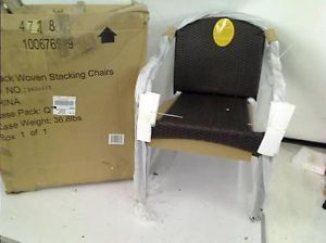 Hampton Bay Wicker Patio Stack Chair 2 Pack