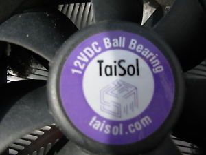 Taisol 12VDC Ball Bearing Heat Sink Fan CPU Cooler CPU Fan