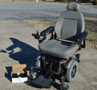 Pride Jazzy 600 Wheelchair Power Chair Versatility Stability Maneuverability