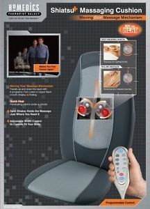 Homedics SBM 300 Therapist Select Shiatsu Rolling Massaging Chair Cushion