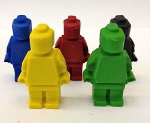 25 Lego Minifigure Crayons Ninjago Party Favors Birthday Supply Minifig