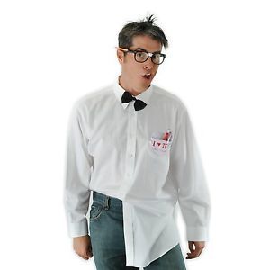Nerd Kit Geek Glasses Bowtie Adult Mens Womens Halloween Costume