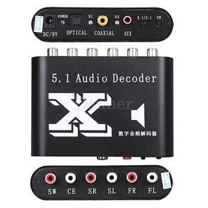 5 1 Channel DTS AC 3 Audio Decoder RCA Home Theater DTS Dolby AC 3 Digital Audio