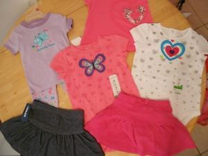 New w Tags Baby Girl Huge Clothes Lot 18 Months Shirt Skirt Pajama