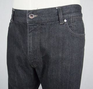 Louis Vuitton Mens Jeans 46 Italy 36 x 32 Gray Wash Denim Cotton Authentic Pants