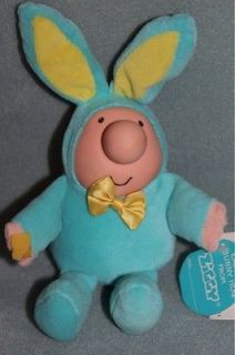Ziggy "Easter Bunny Hug" Plush Toy Doll Vintage 1988 New