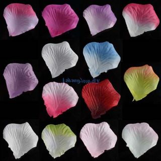 Fashion Assorted Colorful Rose Flowers Petals Wedding Party Decoration Supply