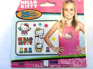 25 Hello Kitty Sanrio Tattoos Teacher Supply Party Favors Birthday