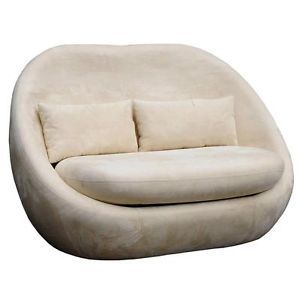Modern Style Pod Egg Chair Settee Sofa Loveseat Vtg Retro Mid Century Style