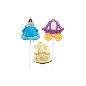 Wilton Princess Party Fairy Tale Lollipop Mold Candy Making Supplies New