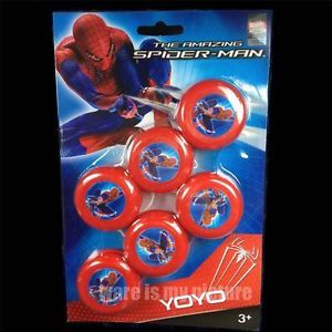 Spiderman Marvel Birthday Party Gift Toy Supply Spider Man 6X Yo Yo SM1178
