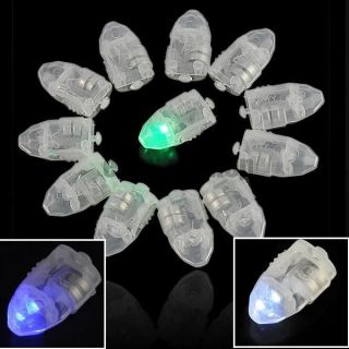 36x Blue Green White LED Balloons Lamp Light Christmas Party Birthday Decoration
