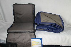 Northern Design Folding Stadium Seat with Multi Use Blanket New with Tags