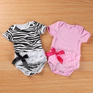 Lovely Girls Baby Toddlers Bodysuit One Piece Princess Romper Jumpsuit 0 12M