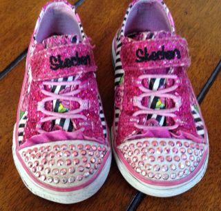 Skechers Twinkle Toes Baby Size 6 Infant Toddler Shoes