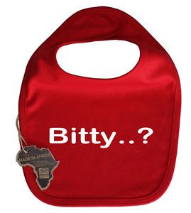 Bitty Little Britain Dribble Baby Bib Funny Boy Girl Clothes Grow Gift Cool