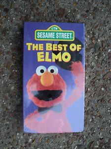 VHS The Best of Elmo Sesame Street VHS New in Package