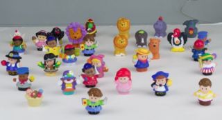 Fisher Price Little People Lot 30 Pcs People Animals