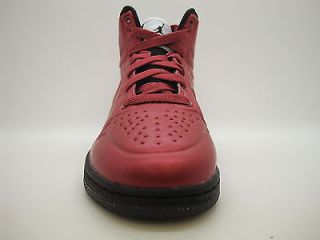 414794 602 Boys Youth Air Jordan 1 Anodized Varsity Red Black White Sneakers