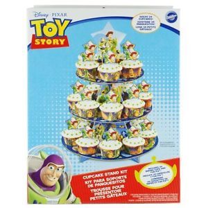 Wilton Disney Toy Story Cupcake Stand Kit Stand Birthday Party Kit New Buzz