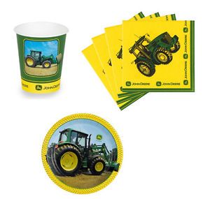 John Deere Birthday Party Supplies Plates Napkins Cups Set for 8 or 16 New