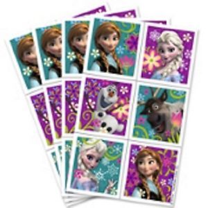 Disney's Frozen Birthday Party Favors Supplies Stickers 24ct