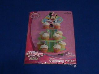 Disney's Minnie Mouse Bow tique Birthday Party Tiered Cupcake Holder 12 x12 X15