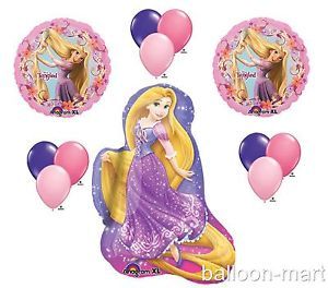 Disney Princess Rapunzel Birthday Party Balloons Lot Decorations Girls Supplies