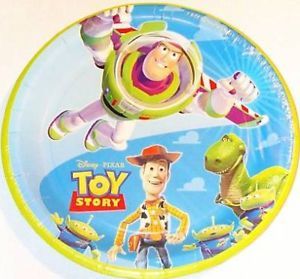 New 6 Toy Story Dessert Plates Birthday Party Supplies