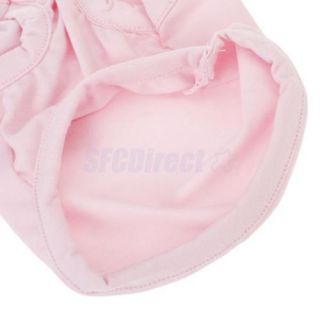 5X Pet Dog Puppy Party Shirt Clothes Clothing Apparel w Shocking Pink Bowknot M