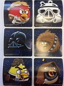 30 Angry Birds Star Wars Stickers Party Favors Teacher Supply 2