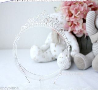New Princess Prom Wedding Party Crystal Hair Band Headband Tiara Crown 0027D Hot