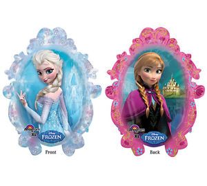 Frozen Anna Elsa Supershape 31" Balloon Birthday Party Supplies Princess Foil