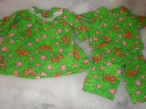 Clothes Bitty Baby Twins Christmas Gingerbread Nightgown PJ'S