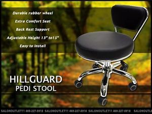 Hillguard Pedicure Stool Massage Spa Chair Nail Salon Furniture High Quality