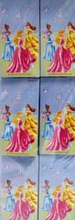 12 Disney Princess 4 Pack Crayons Birthday Party Supplies Favors