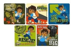 15 Go Diego Go Stickers Kid Boy Girl Party Goody Loot Bag Filler Favor Supply