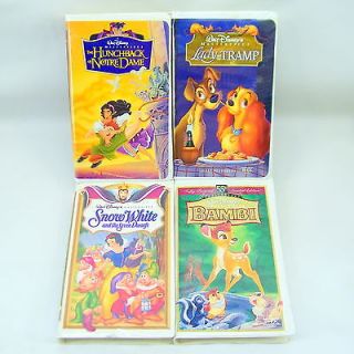 Walt Disney Masterpiece Classic Collections VHS Video Tapes 32 PC Lot