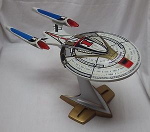 Vintage 1996 Playmates Star Trek USS Enterprise NCC 1701 E with Stand