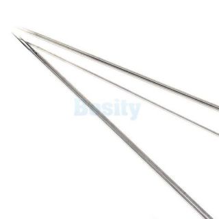 3X 5P Stainless Steel 0 3mm Needle Replacement Part for Paint Airbrush Spray Gun