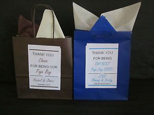 Wedding Paper Gift Bags